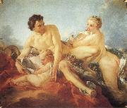 Francois Boucher The Education of Amor oil